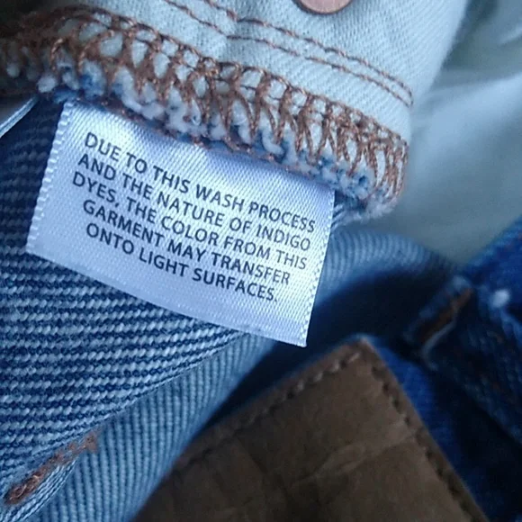 Madewell Womens Baggy Straight Jeans Size 31 medium wash Style NH643 - Picture 11 of 16